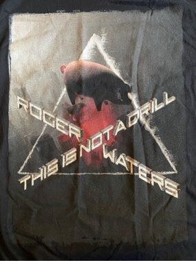 🆕 Roger Waters Pink Floyd This Is Not A Drill Band T Shirt Unisex